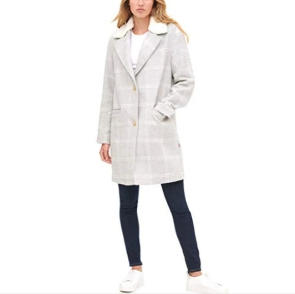 NWT LEVI'S WOOLBLEND COAL XS (CAN FIT S) - Picture 2 of 11